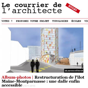 Etude sur la restructuration de l'Ilot Maine-Montparnasse